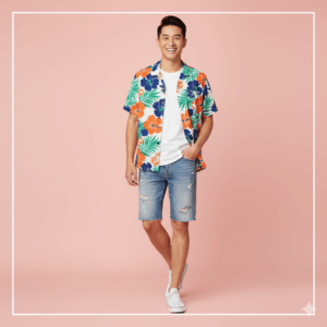 เสื้อยืด U AIRism คอตตอน คอกลม ทรงหลวม